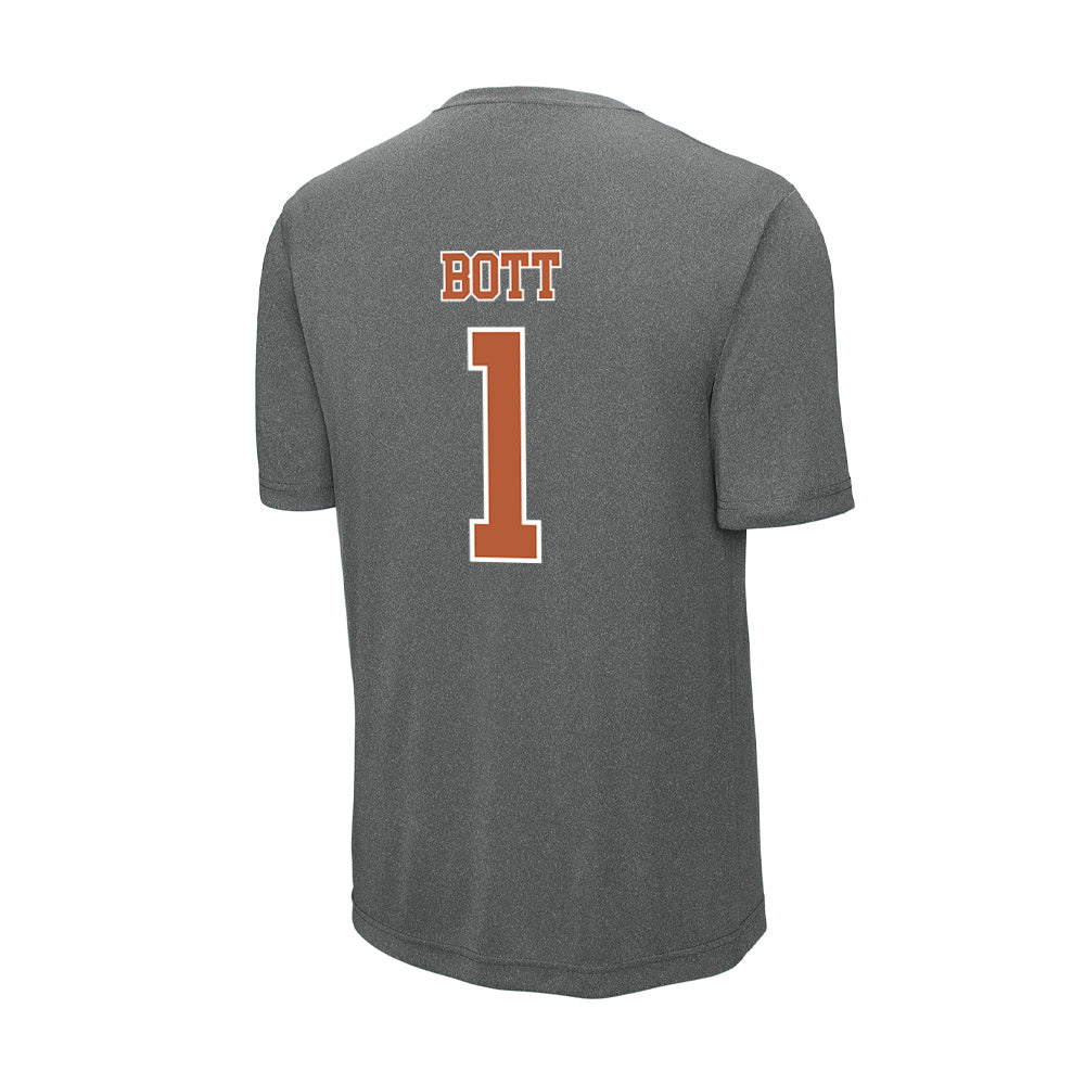 Texas - NCAA Men's Basketball : Cole Bott - Activewear T-Shirt-3