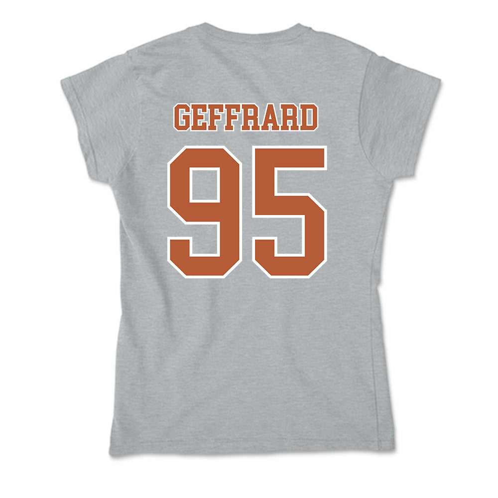 Texas - NCAA Football : Ian Geffrard - Soft Style Women’s T-Shirt-1