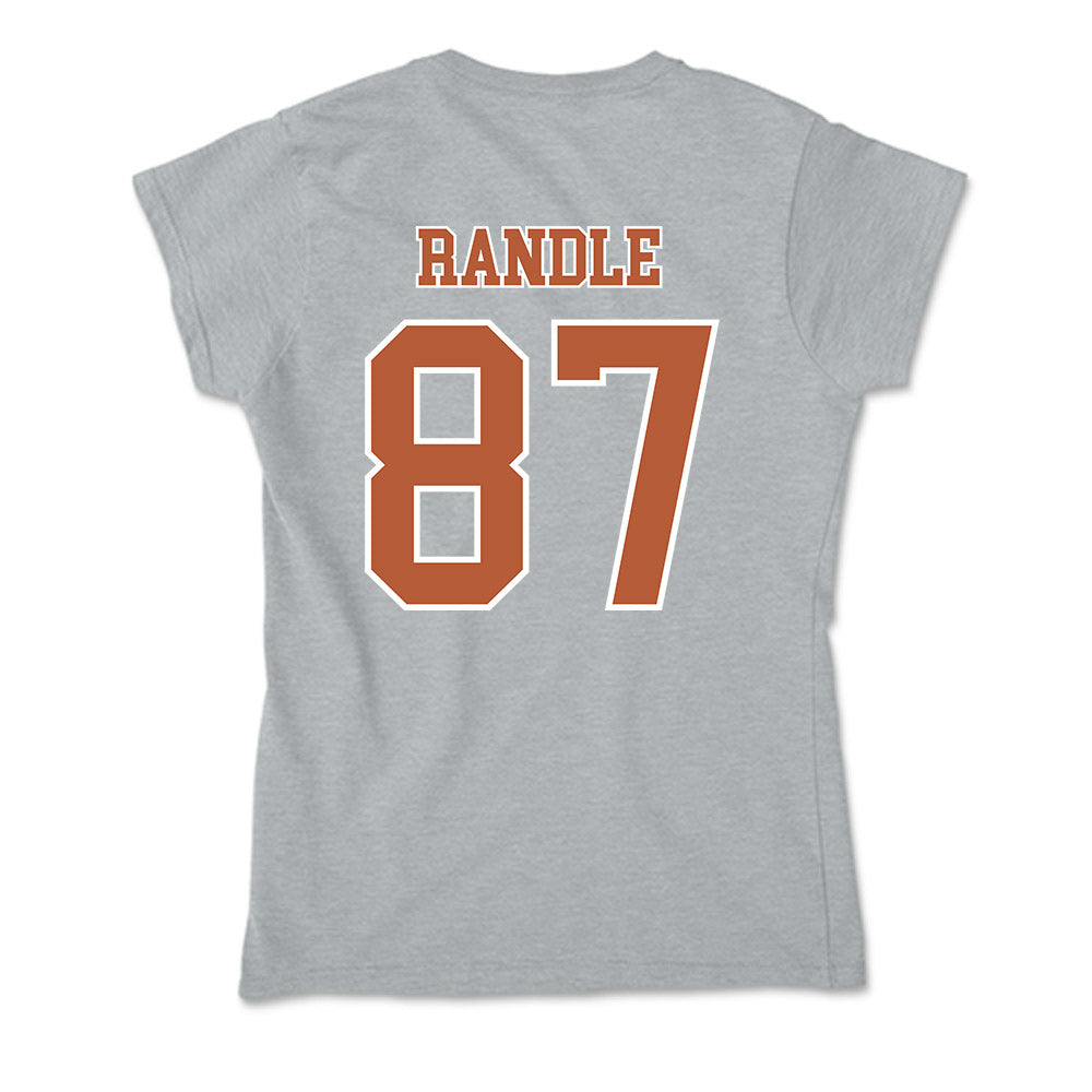 Texas - NCAA Football : Will Randle - Classic Shersey Soft Style Women’s T-Shirt-1