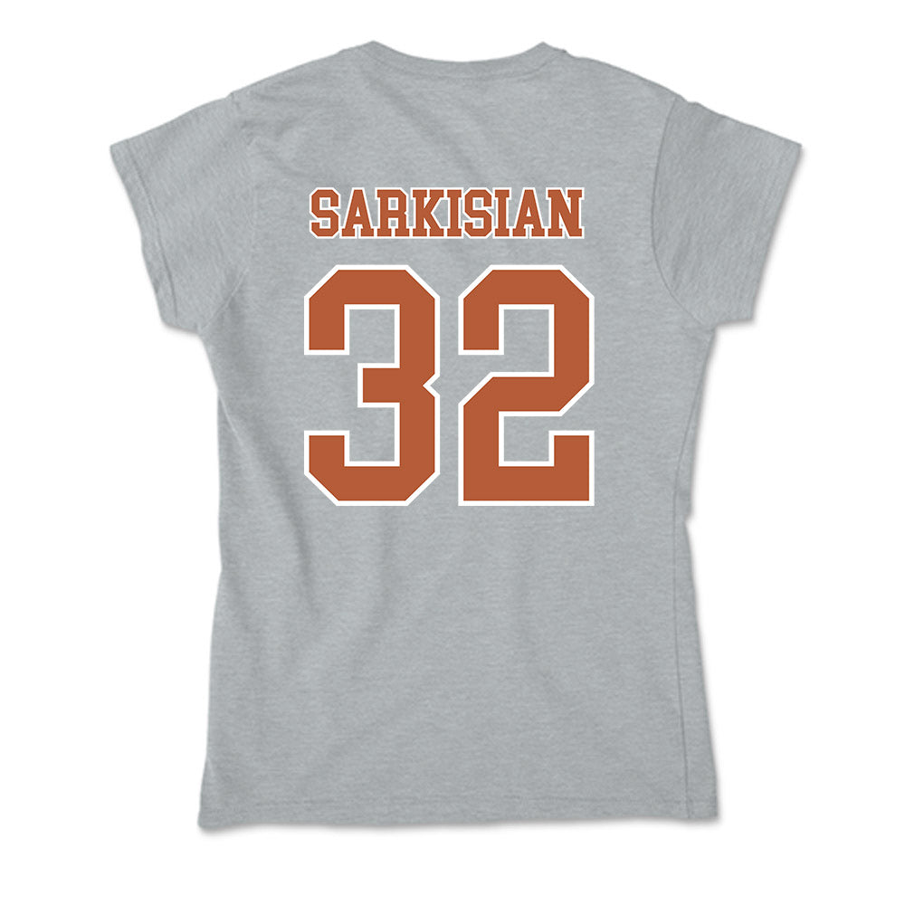 Texas - NCAA Football : Brady Sarkisian - Soft Style Women’s T-Shirt-1