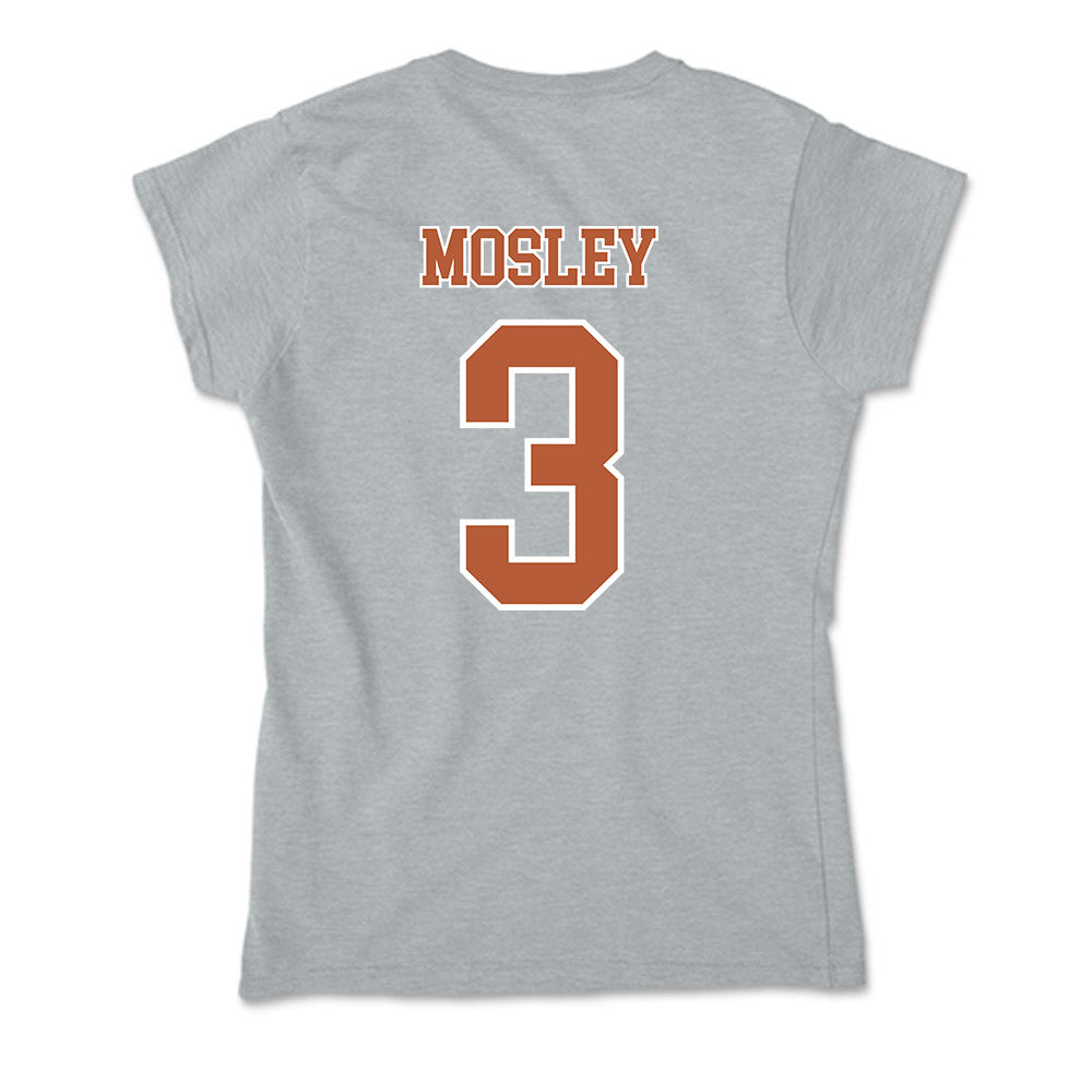 Texas - NCAA Football : Emmett Mosley - Soft Style Women’s T-Shirt-1