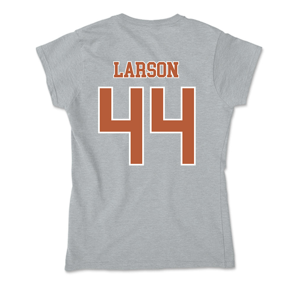 Texas - NCAA Baseball : Ashton Larson - Soft Style Women’s T-Shirt-1