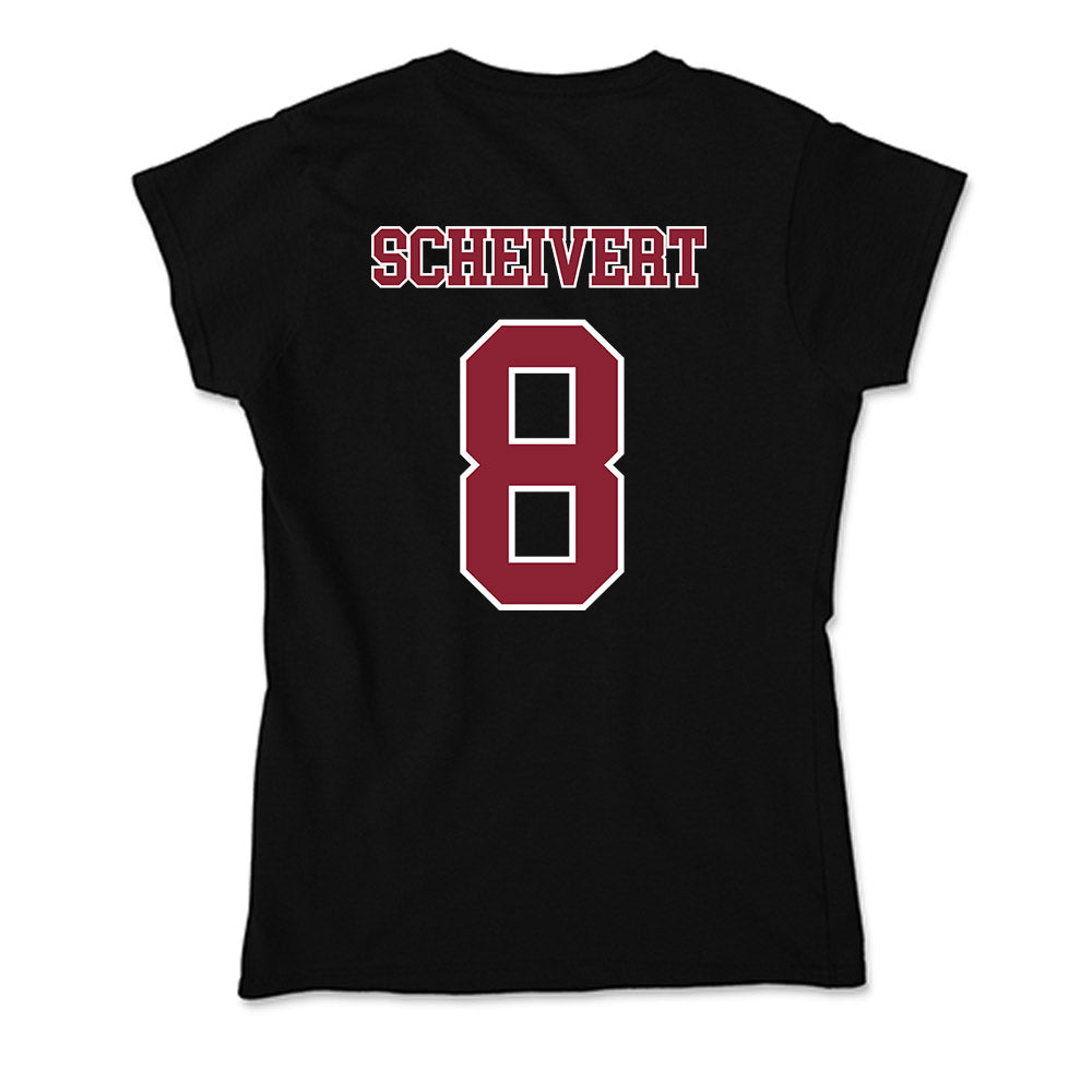 UMass - NCAA Softball : Lillie Scheivert - Soft Style Women’s T-Shirt-1