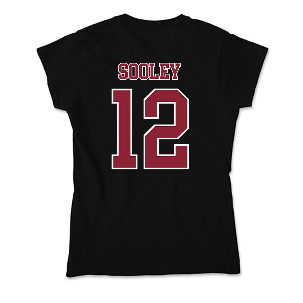 UMass - NCAA Women's Basketball : Kylie Sooley - Soft Style Women’s T-Shirt-1