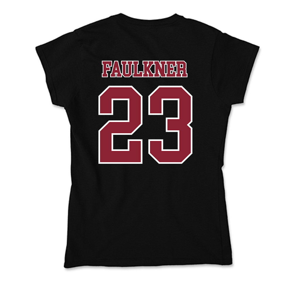 UMass - NCAA Football : Elijah Faulkner - Soft Style Women’s T-Shirt-1