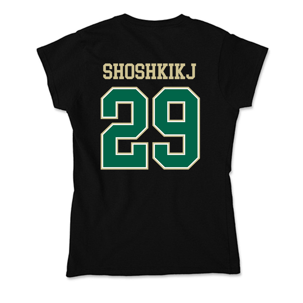 USF - NCAA Men's Basketball : Andrej Shoshkikj - Soft Style Women’s T-Shirt-1