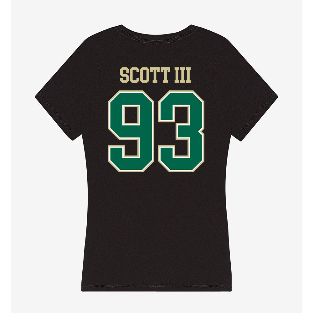 USF - NCAA Football : Richard Scott III - Women's V-Neck T-Shirt-1
