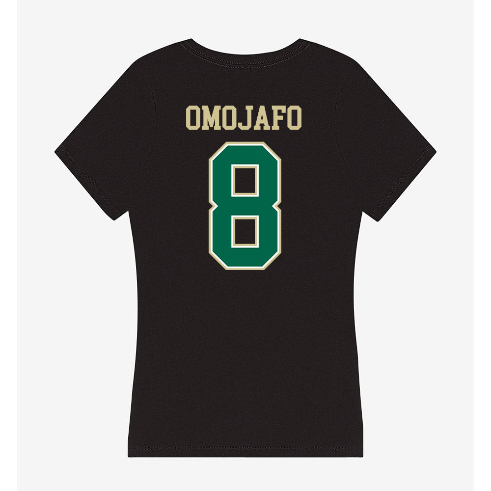 USF - NCAA Men's Basketball : Josh Omojafo - Women's V-Neck T-Shirt-1