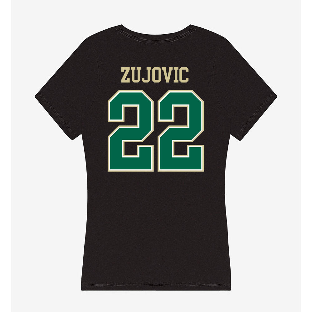 USF - NCAA Men's Soccer : Luka Zujovic - Women's V-Neck T-Shirt-1