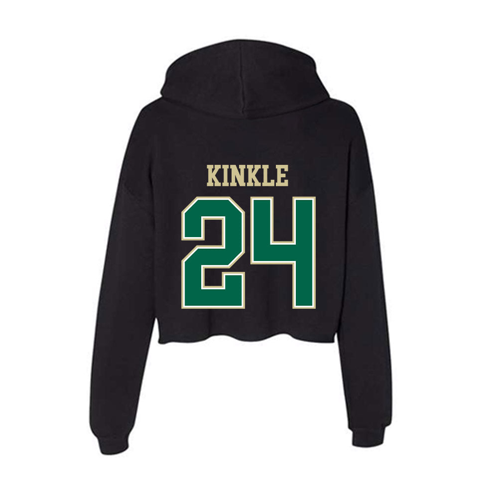 USF - NCAA Football : Tray Kinkle - Women's Crop Fleece Hoodie-1