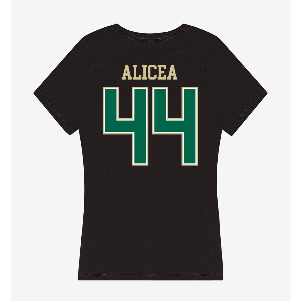 USF - NCAA Baseball : Edwin Alicea - Women's V-Neck T-Shirt-1
