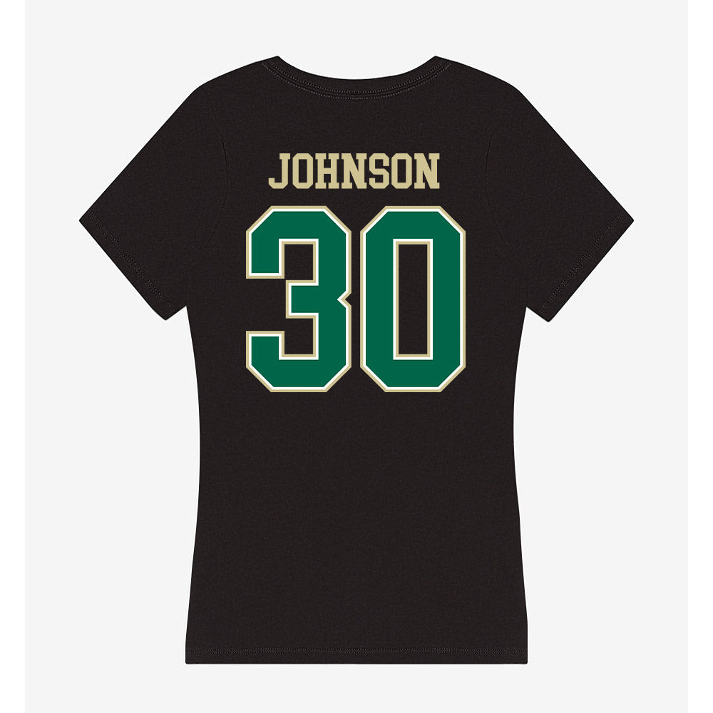 USF - NCAA Football : Jeremiah Johnson - Women's V-Neck T-Shirt-1