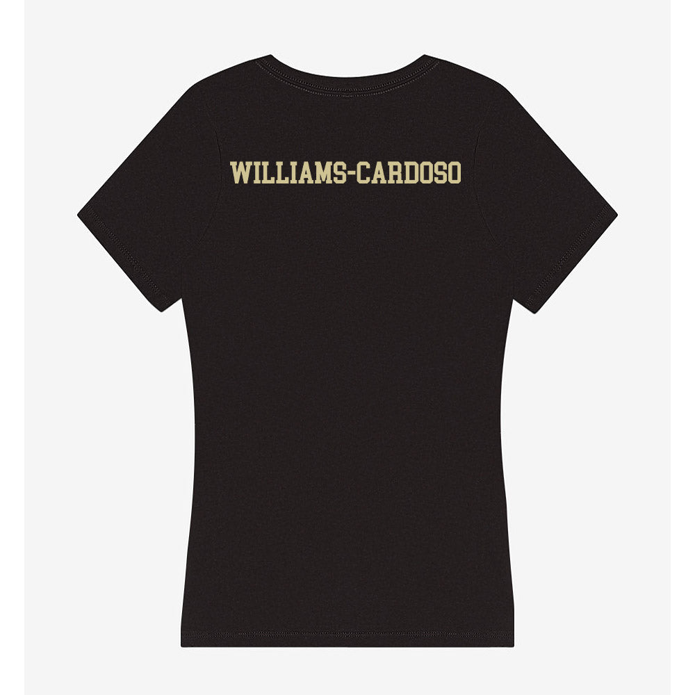 USF - NCAA Men's Track & Field : Alesandro Williams-Cardoso - Women's V-Neck T-Shirt-1