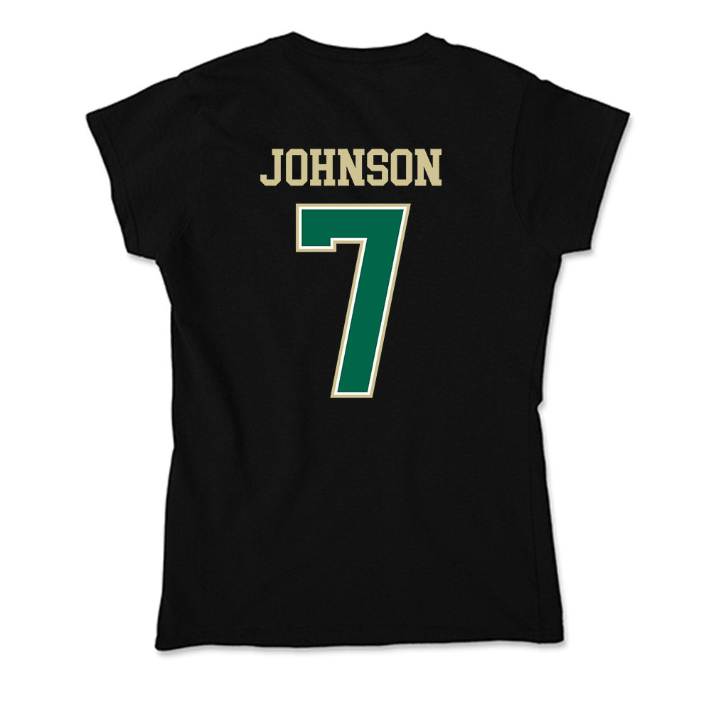 USF - NCAA Men's Basketball : Jayden Johnson - Soft Style Women’s T-Shirt-1