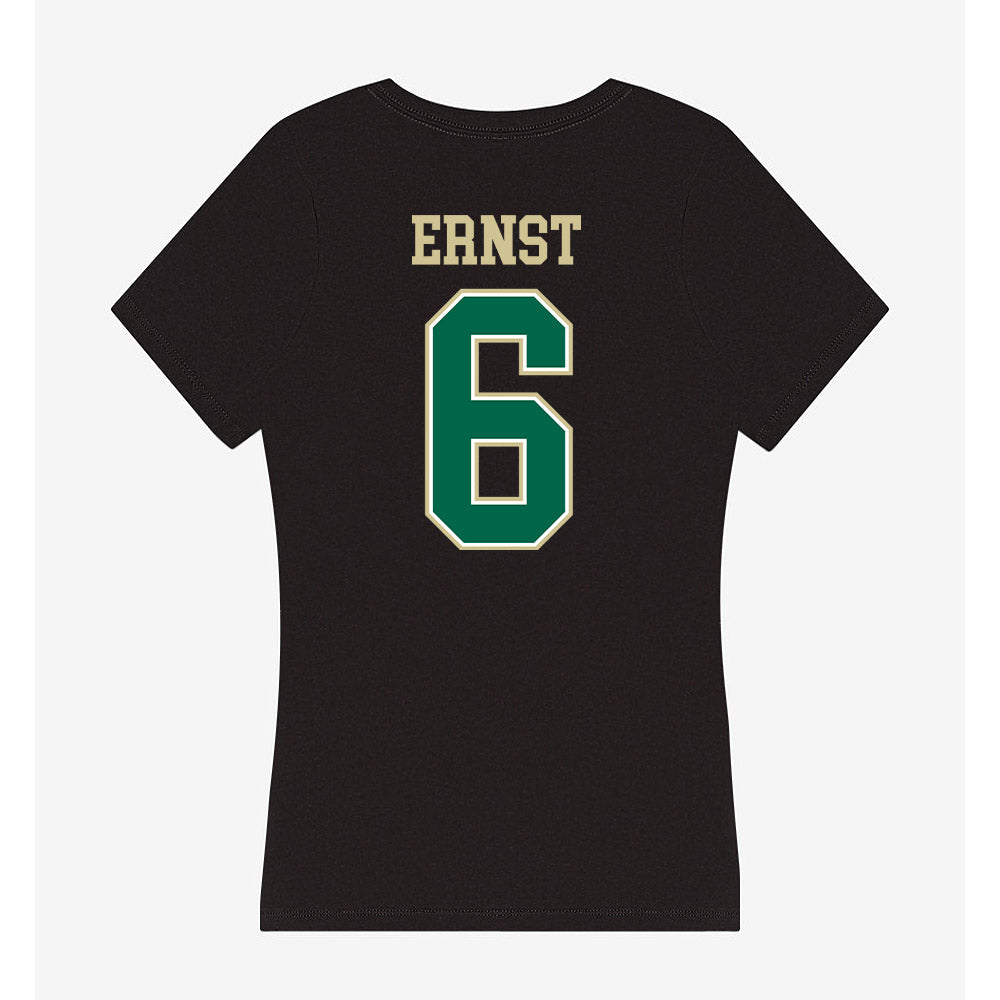USF - NCAA Softball : Carley Ernst - Women's V-Neck T-Shirt-1