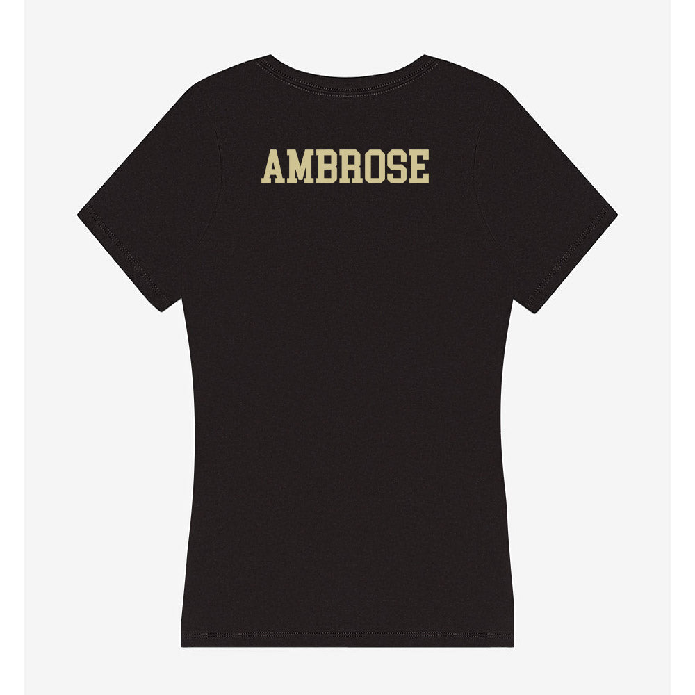 USF - NCAA Women's Sailing : Reese Ambrose - Women's V-Neck T-Shirt-1