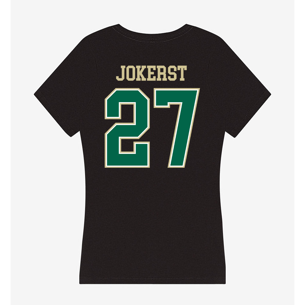 USF - NCAA Women's Lacrosse : Madisyn Jokerst - Women's V-Neck T-Shirt-1