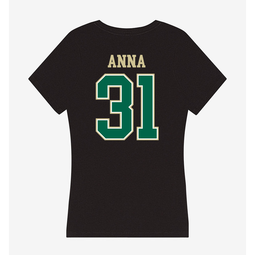 USF - NCAA Baseball : Nakni Anna - Women's V-Neck T-Shirt-1