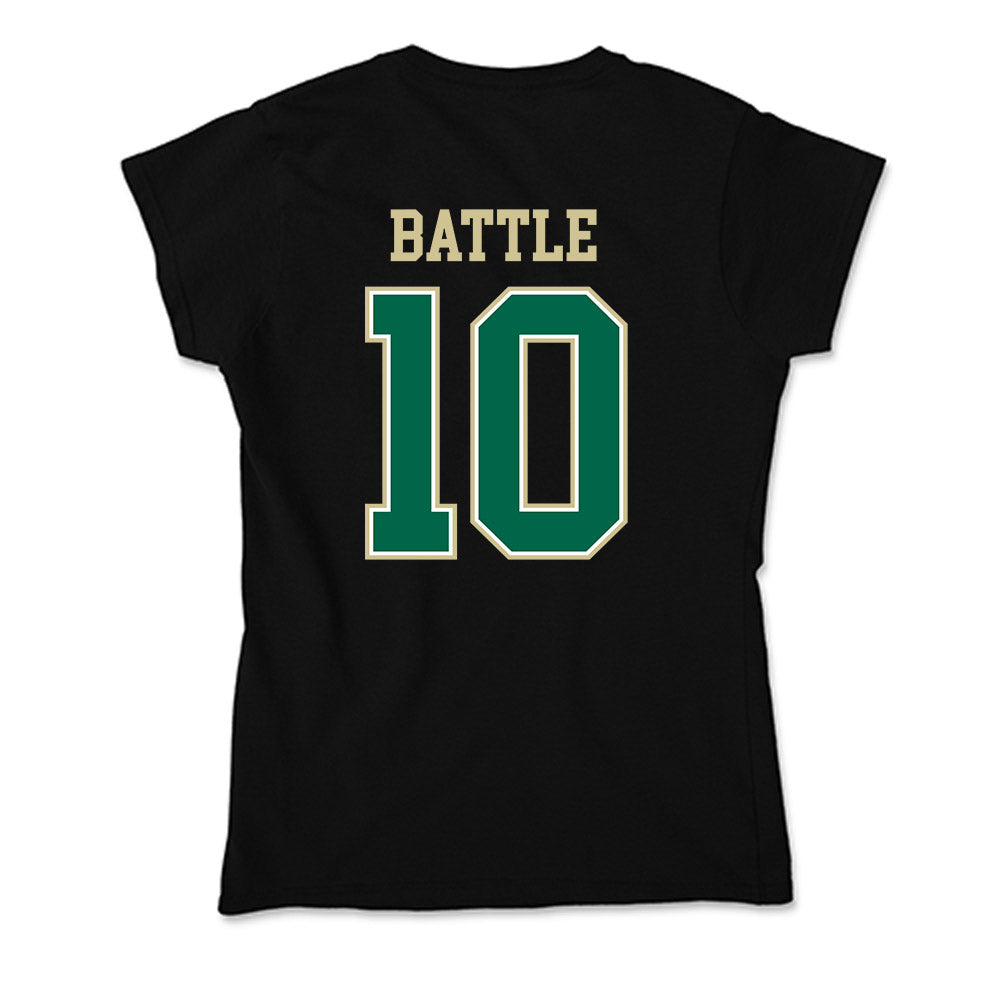 USF - NCAA Women's Basketball : Edyn Battle - Soft Style Women’s T-Shirt-1