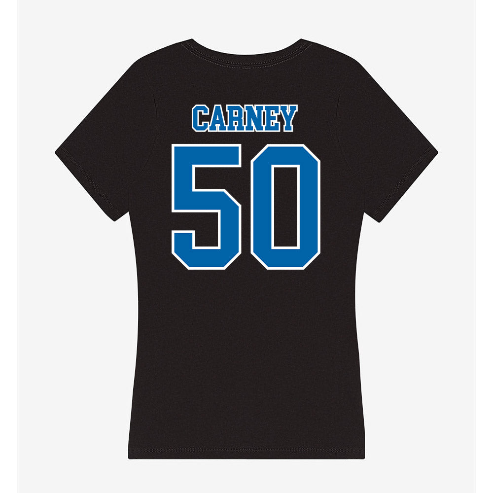 MTSU - NCAA Football : Elijah Carney - Women's V-Neck T-Shirt-1