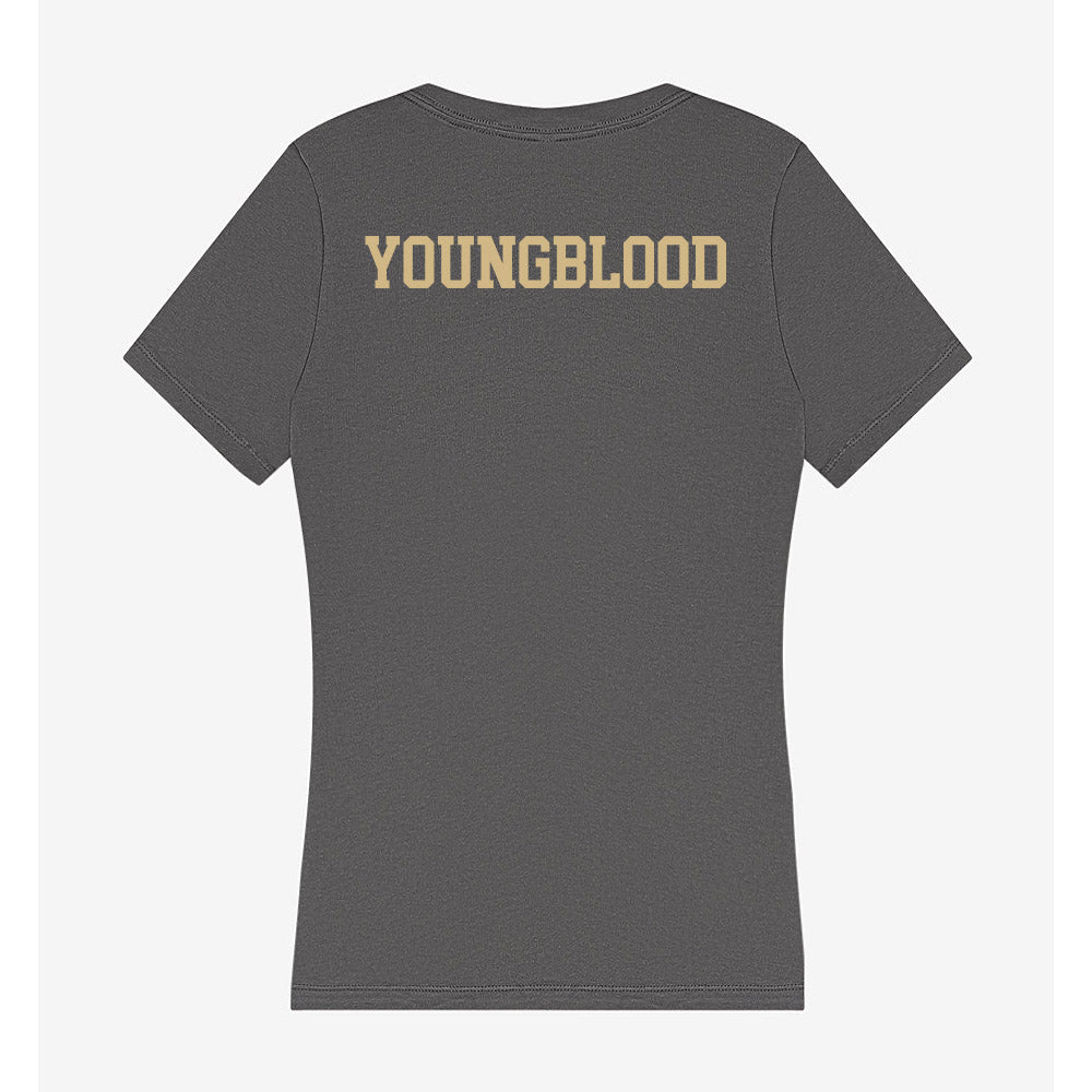 PFW - NCAA Men's Track & Field : Joseph Youngblood - Women's V-Neck T-Shirt-1