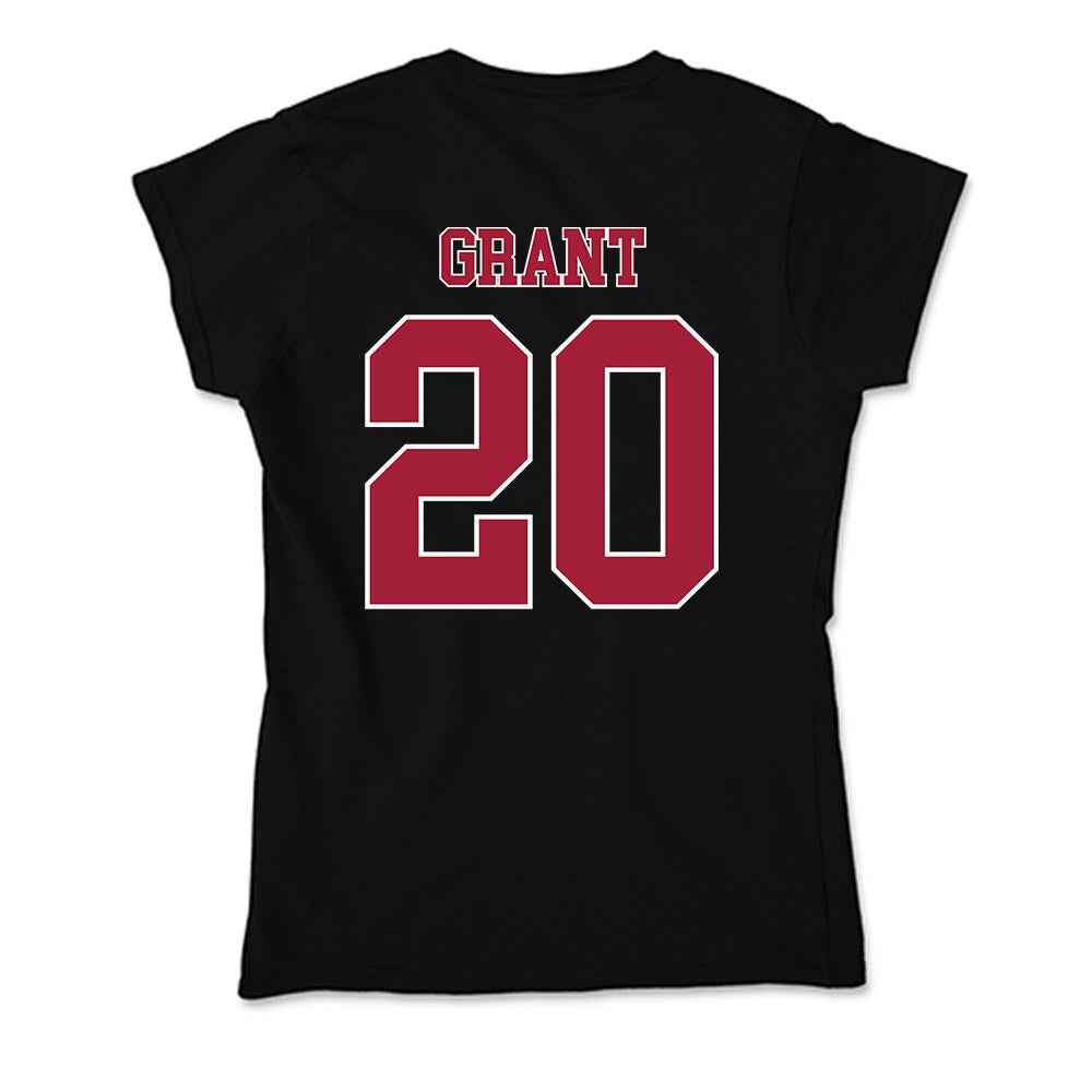 Stanford - NCAA Men's Basketball : Cameron Grant - Soft Style Women’s T-Shirt-1