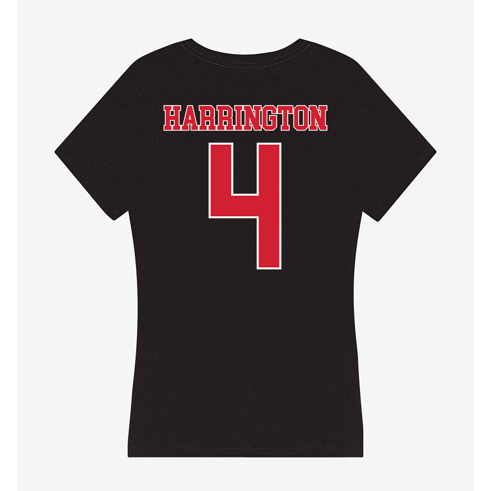 Fairfield - NCAA Women's Field Hockey : Madeline Harrington - Women's V-Neck T-Shirt-1