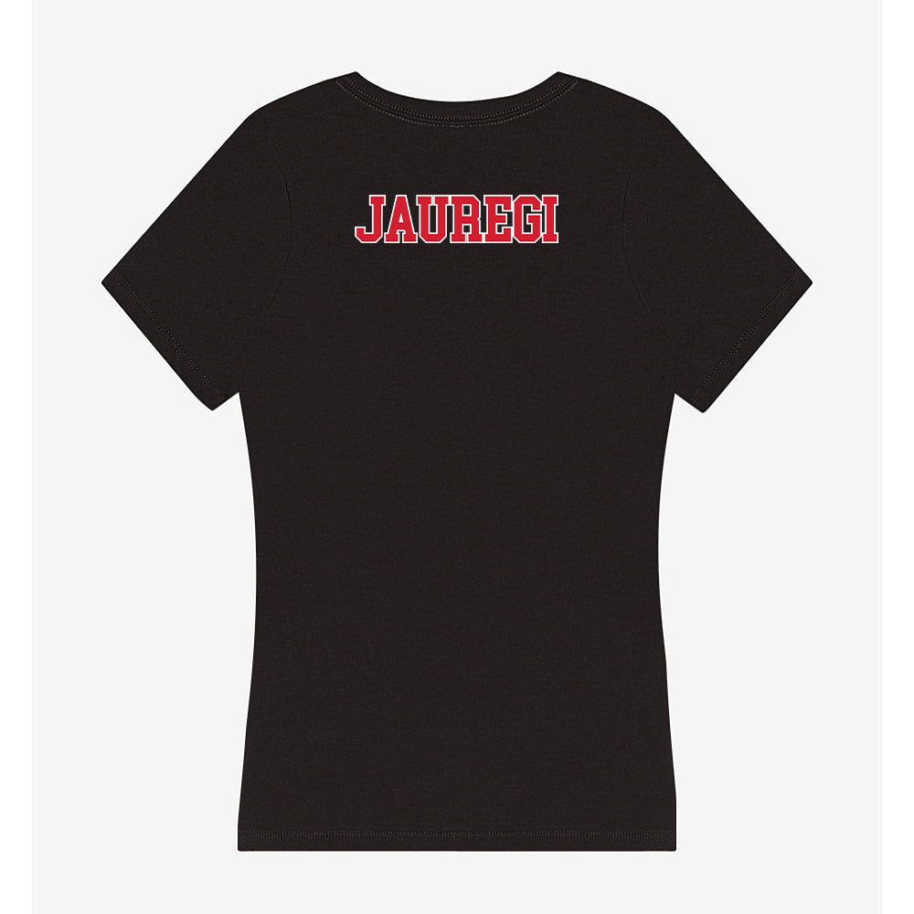 Fairfield - NCAA Women's Golf : Ainhoa Jauregi - Women's V-Neck T-Shirt-1