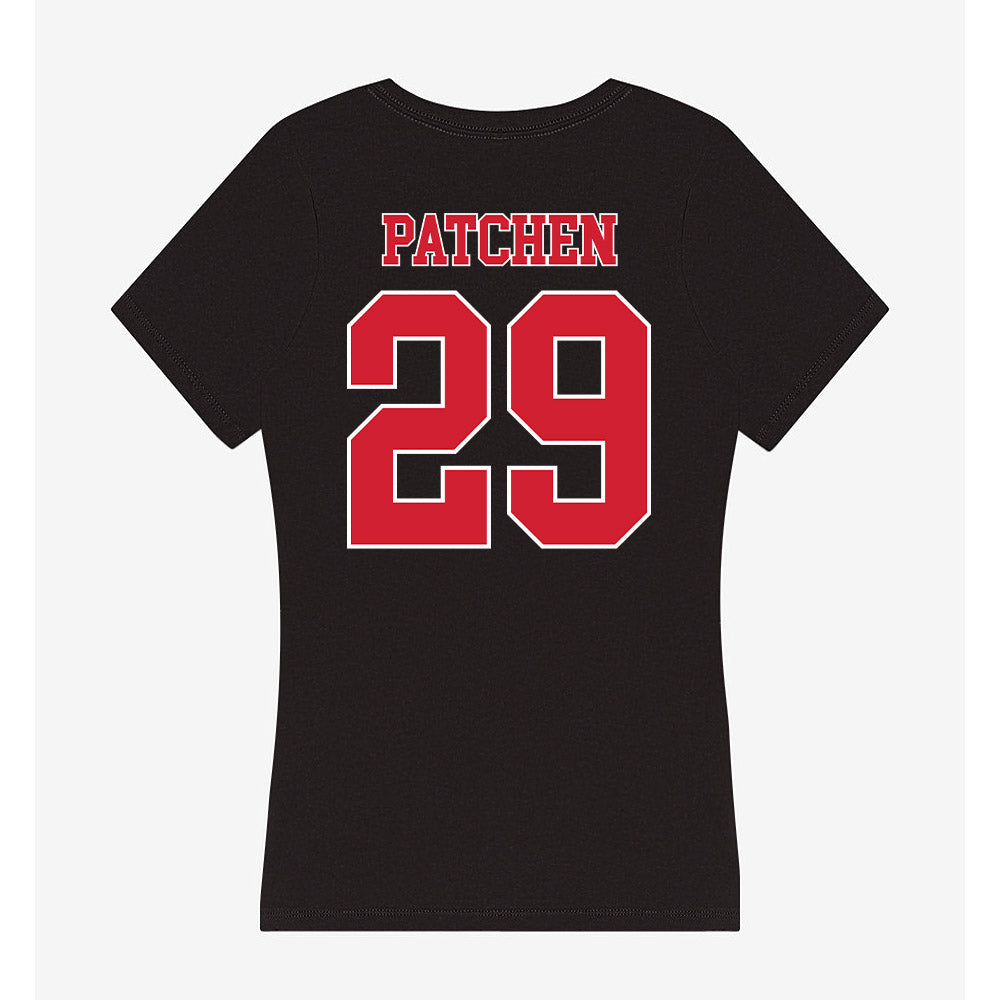 Fairfield - NCAA Men's Lacrosse : Luke Patchen - Women's V-Neck T-Shirt-1