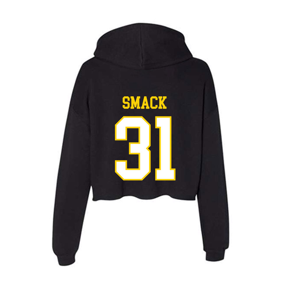 Delaware - NCAA Football : Tucker Smack - Women's Crop Fleece Hoodie-1