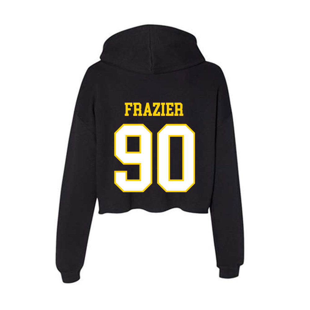 Delaware - NCAA Football : Noah Frazier - Women's Crop Fleece Hoodie-1