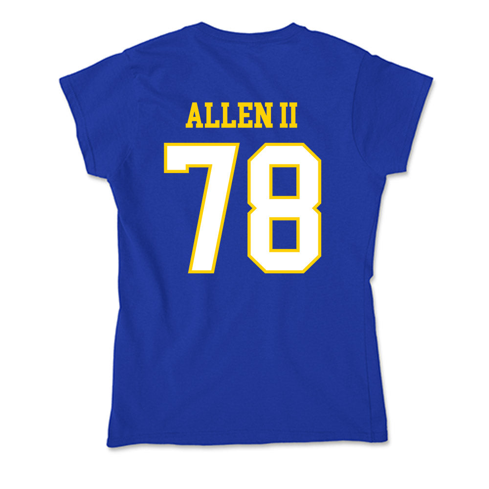 Delaware - NCAA Football : Bentley Allen II - Soft Style Women’s T-Shirt-1