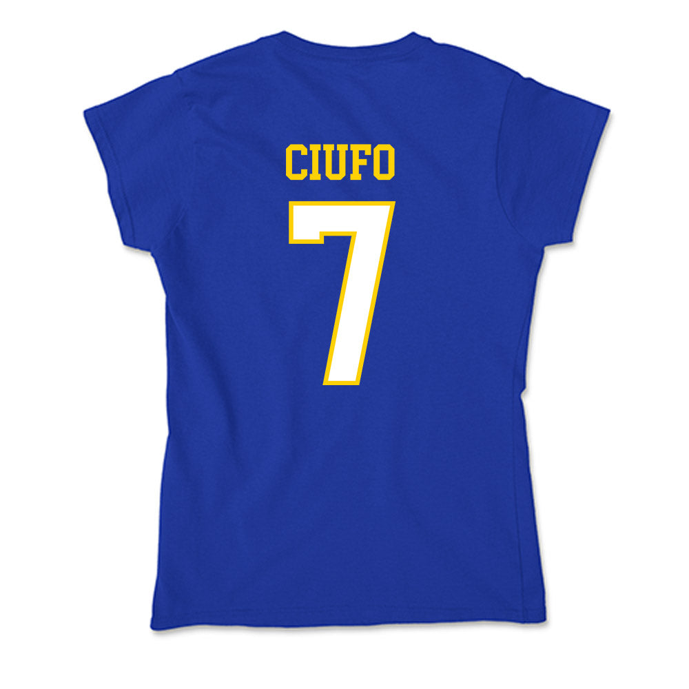 Delaware - NCAA Women's Lacrosse : Julia Ciufo - Soft Style Women’s T-Shirt-1