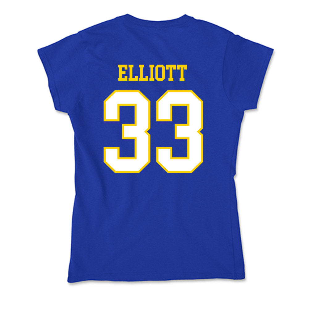 Delaware - NCAA Men's Soccer : JoJo Elliott - Soft Style Women’s T-Shirt-1