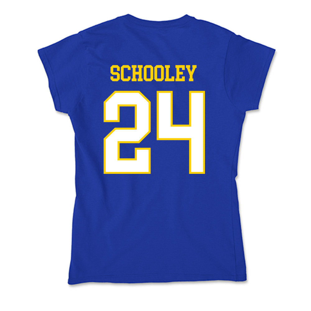 Delaware - NCAA Ice Hockey : Taylor Schooley - Soft Style Women’s T-Shirt-1
