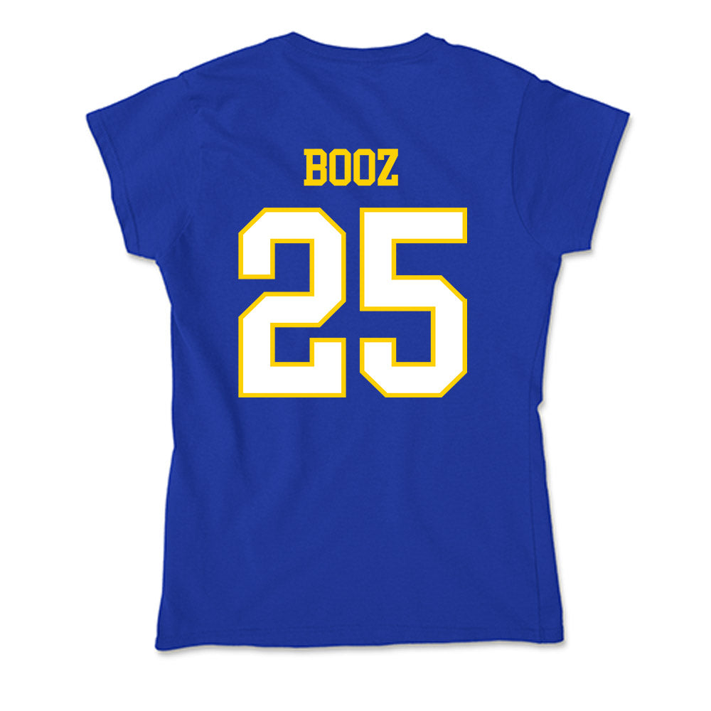 Delaware - NCAA Men's Soccer : Mason Booz - Soft Style Women’s T-Shirt-1