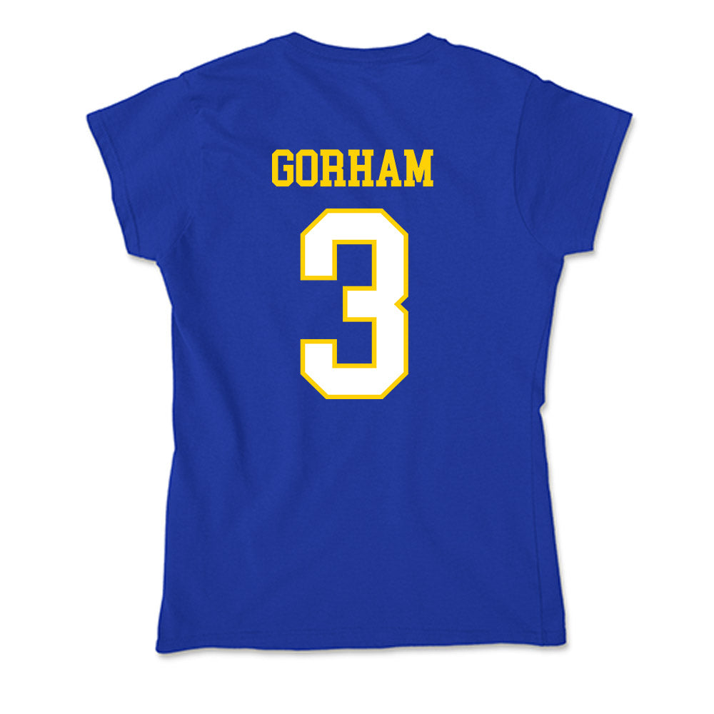 Delaware - NCAA Football : Brandon Gorham - Soft Style Women’s T-Shirt-1