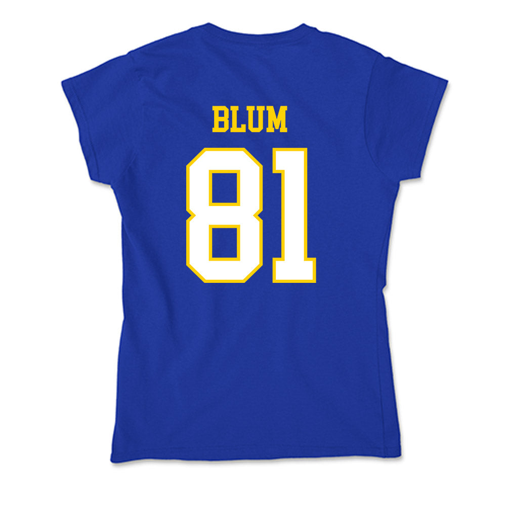 Delaware - NCAA Football : Jake Blum - Soft Style Women’s T-Shirt-1