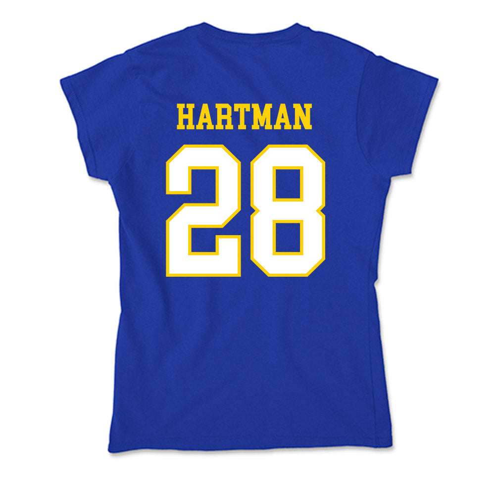 Delaware - NCAA Baseball : Tim Hartman - Soft Style Women’s T-Shirt-1