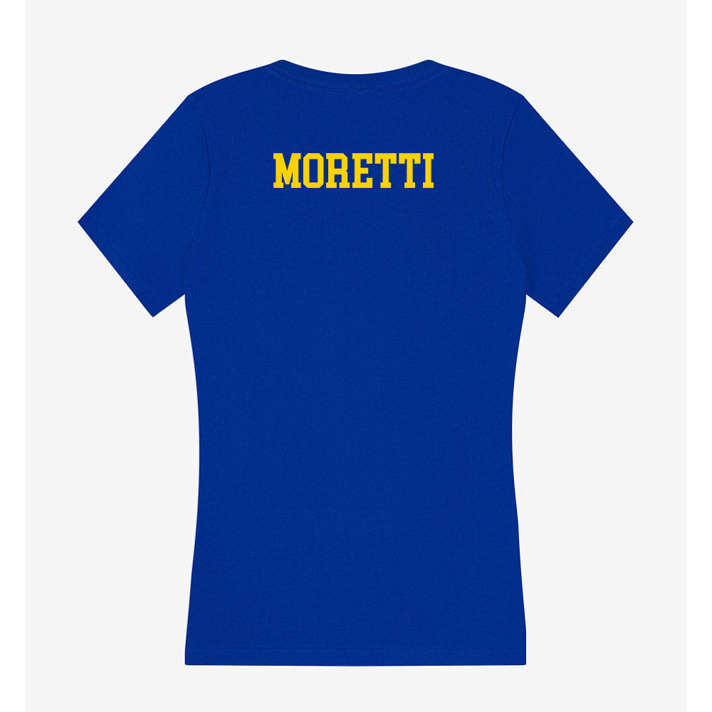 Delaware - NCAA Women's Rowing : Ava Moretti - Women's V-Neck T-Shirt-1