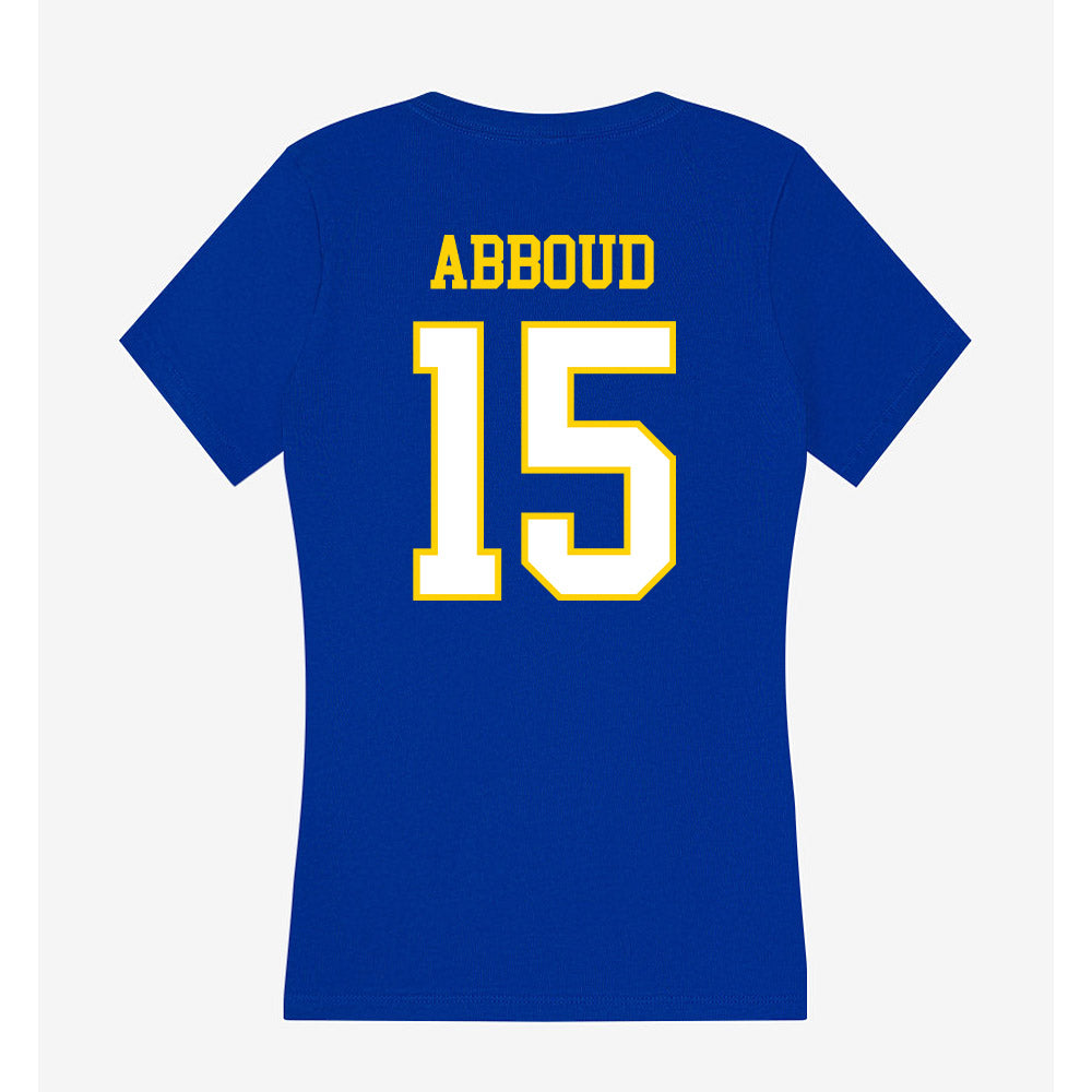 Delaware - NCAA Ice Hockey : Wren Abboud - Women's V-Neck T-Shirt-1