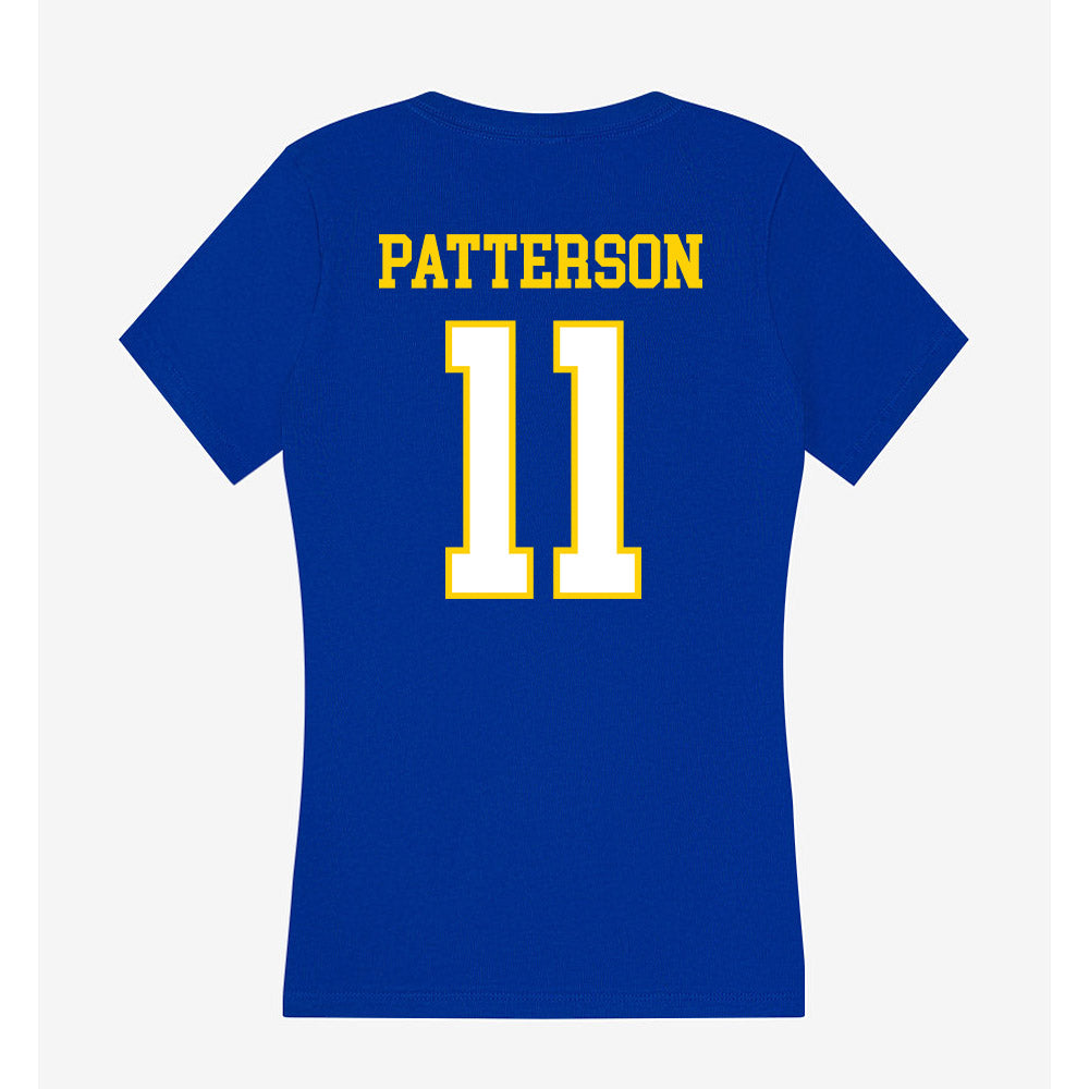 Delaware - NCAA Women's Field Hockey : Elle Patterson - Women's V-Neck T-Shirt-1