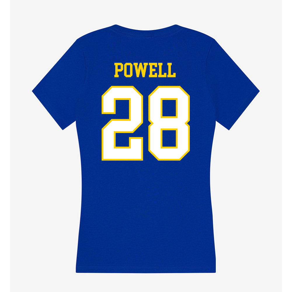 Delaware - NCAA Football : NaKeem Powell - Women's V-Neck T-Shirt-1