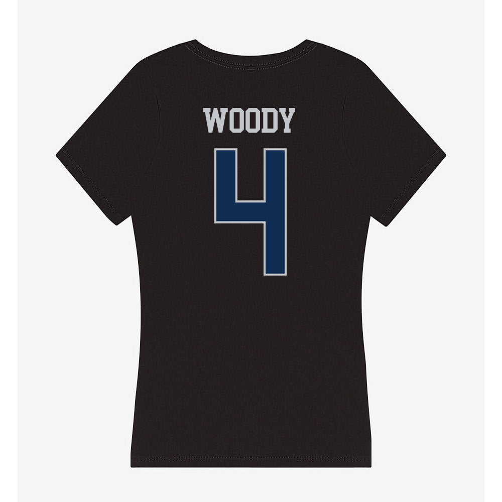 FAU - NCAA Football : Antojuan Woody - Women's V-Neck T-Shirt-1