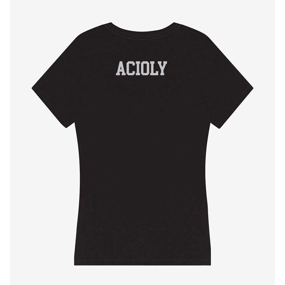 FAU - NCAA Men's Tennis : Lucca Acioly - Women's V-Neck T-Shirt-1