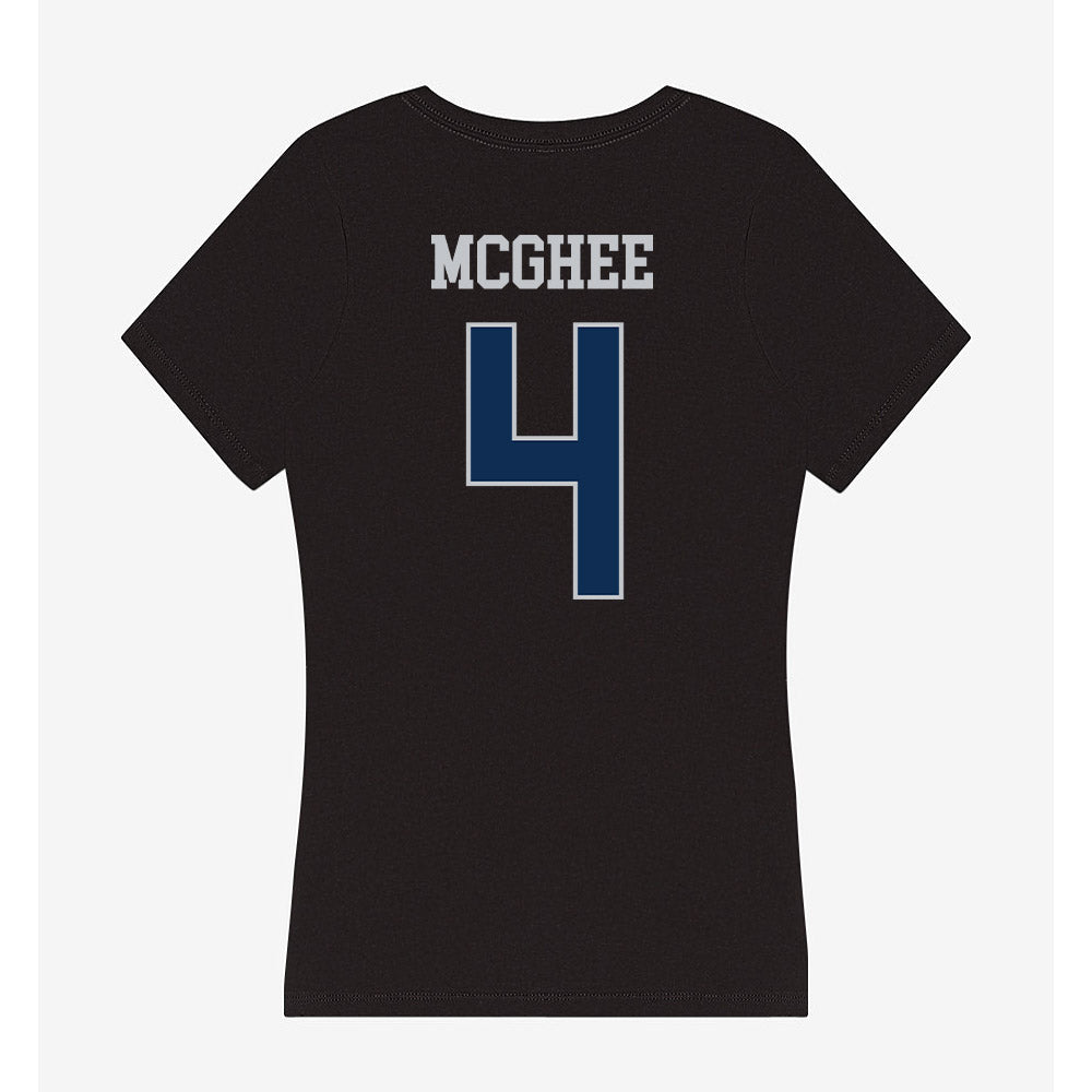 FAU - NCAA Football : Damarius McGhee - Women's V-Neck T-Shirt-1