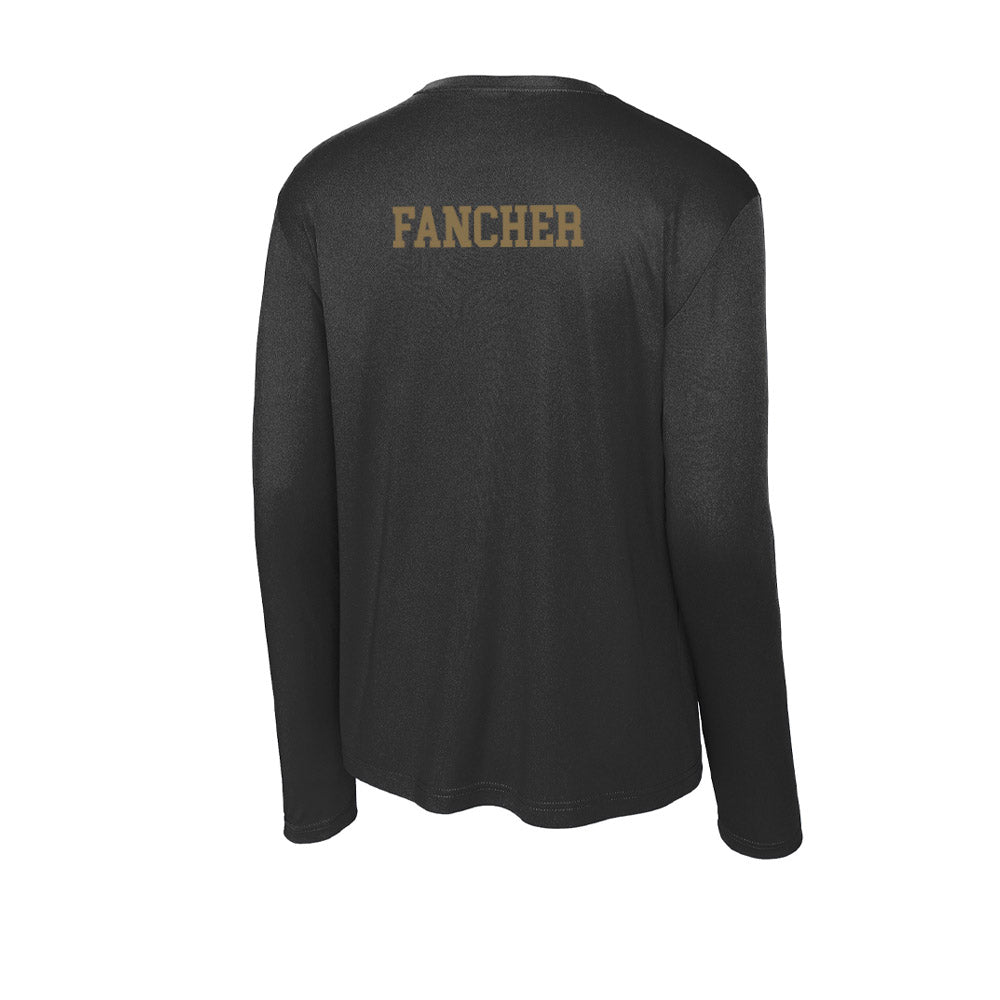 Texas State - NCAA Men's Golf : Stone Fancher - Activewear Long Sleeve T-Shirt-1