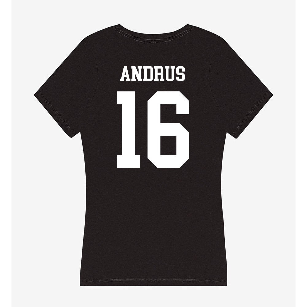 UNC Charlotte - NCAA Women's Lacrosse : Olivia Andrus - Women's V-Neck T-Shirt-1