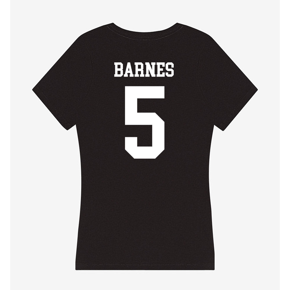 OKBU - NCAA Women's Volleyball : Madi Barnes - Women's V-Neck T-Shirt-1