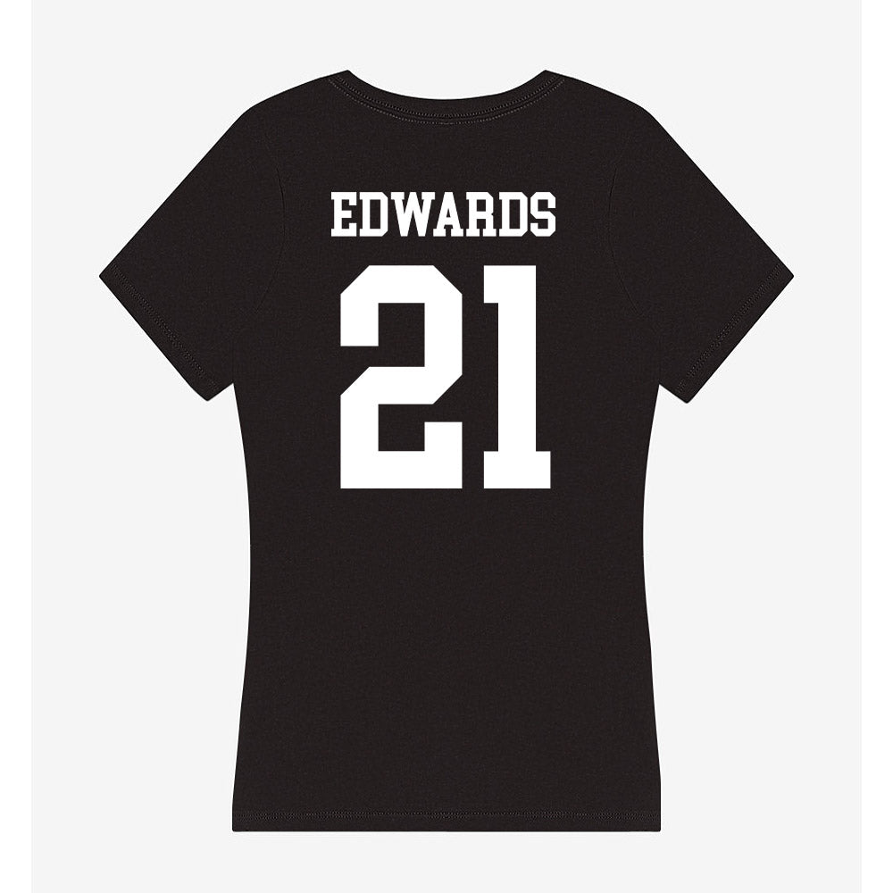 OKBU - NCAA Football : Ryan Edwards - Women's V-Neck T-Shirt-1